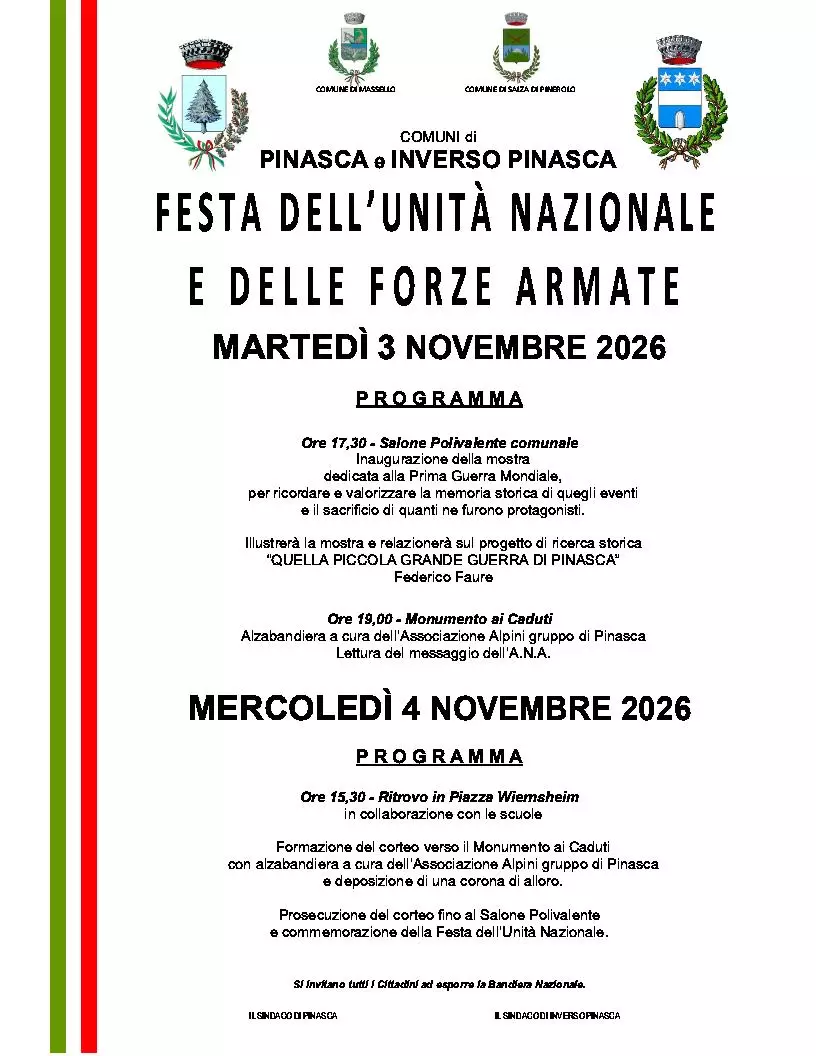 4 novembre 2026